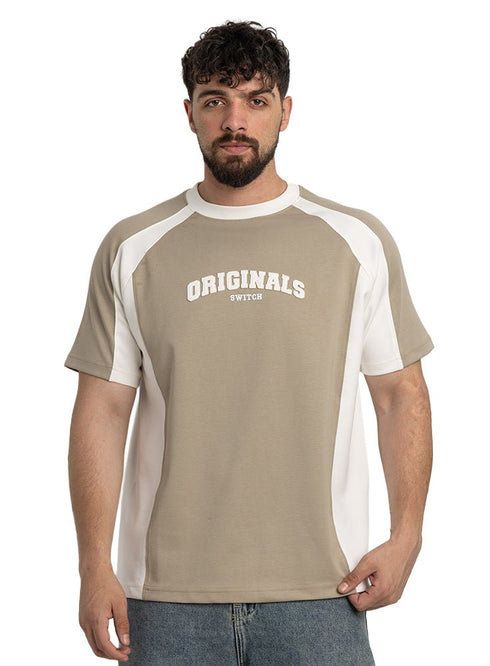 Beige Design 1017 NF - Round T-Shirt - Khotwh