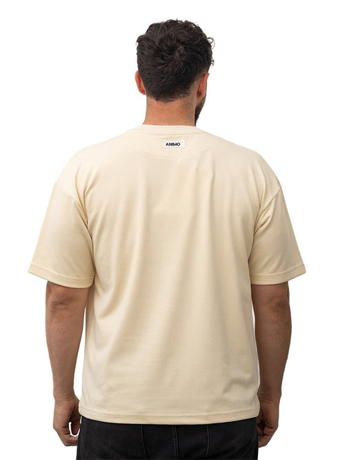 Beige Design 1026 NF - Round T-Shirt - Khotwh