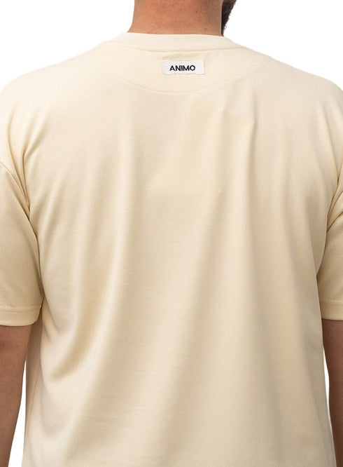 Beige Design 1026 NF - Round T-Shirt - Khotwh