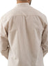 Beige - Design 2 Striped Linen Shirt - Khotwh