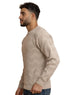 Beige Design 2401 Round Pullover - Khotwh