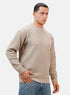 Beige Design 2410 Round Pullover - Khotwh