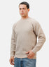 Beige Design 2410 Round Pullover - Khotwh