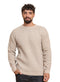 Beige Design 2410 Round Pullover - Khotwh