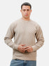 Beige Design 2410 Round Pullover - Khotwh