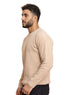 Beige Design 2421 Round Pullover - Khotwh