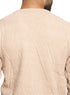 Beige Design 2421 Round Pullover - Khotwh