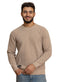 Beige Design 2431 Round Pullover - Khotwh