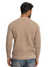 Beige Design 2431 Round Pullover - Khotwh