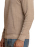 Beige Design 2431 Round Pullover - Khotwh