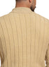 Beige Design 2445 Round Pullover - Khotwh