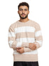 Beige Design 2446 Round Pullover - Khotwh