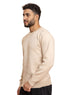 Beige Design 2451 Round Pullover - Khotwh