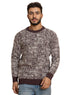 Beige Design 2465 Round Pullover - Khotwh