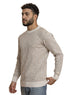 Beige Design 2466 Round Pullover - Khotwh