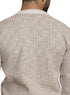 Beige Design 2466 Round Pullover - Khotwh