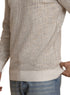 Beige Design 2466 Round Pullover - Khotwh
