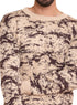 Beige Design 2468 Round Pullover - Khotwh