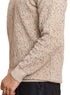 Beige Design 2472 Round Pullover - Khotwh