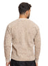 Beige Design 2472 Round Pullover - Khotwh