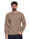 Beige Design 2476 Round Pullover - Khotwh