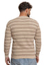 Beige Design 2477 Round Pullover - Khotwh