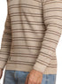Beige Design 2477 Round Pullover - Khotwh
