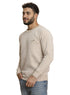 Beige Design 2478 Round Pullover - Khotwh
