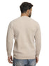 Beige Design 2478 Round Pullover - Khotwh