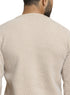 Beige Design 2478 Round Pullover - Khotwh