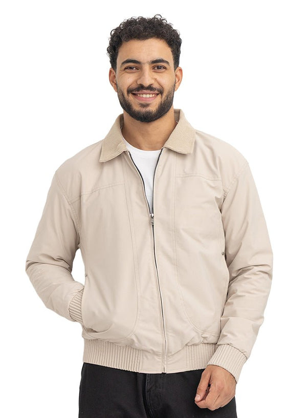 Beige Design 2686 Puffer Jacket - Khotwh