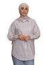 Beige - Design 3 Pocket S - Over Size Shirt - Khotwh