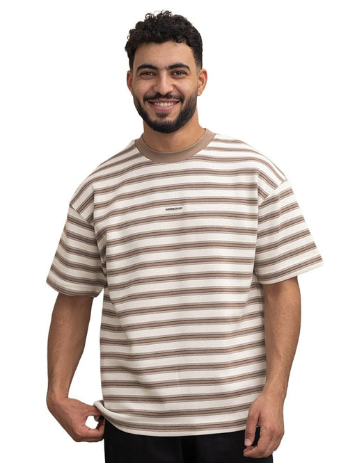 Beige Design 3061 NF - Round T-Shirt - Khotwh