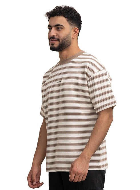 Beige Design 3061 NF - Round T-Shirt - Khotwh