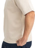 Beige Design 3083 NF-Polo Neck T-Shirt - Khotwh