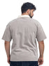 Beige Design 3095 NF-Polo Neck T-Shirt - Khotwh