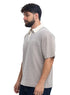 Beige Design 3095 NF-Polo Neck T-Shirt - Khotwh