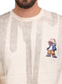 Beige Design 3831VIG - O - S Round T-shirt - Khotwh