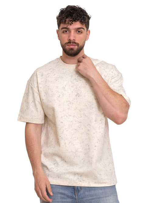 Beige Design 3846VIG - O - S Round T-shirt - Khotwh