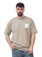 Beige Design 4005 NF - Round T-Shirt - Khotwh