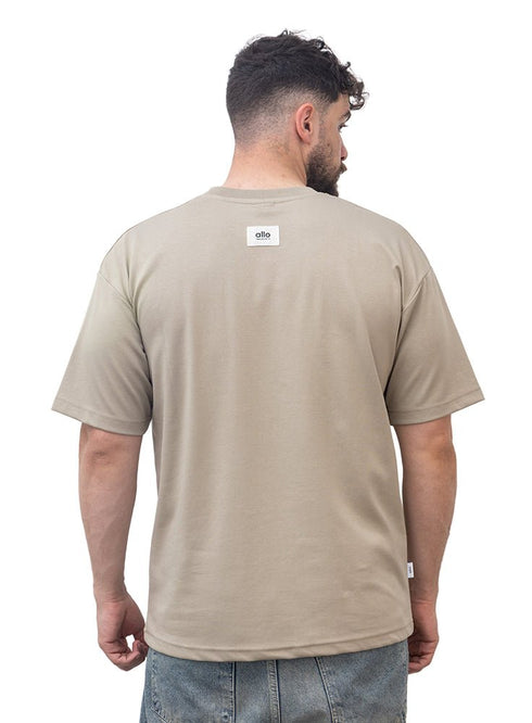 Beige Design 4005 NF - Round T-Shirt - Khotwh