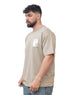 Beige Design 4005 NF - Round T-Shirt - Khotwh
