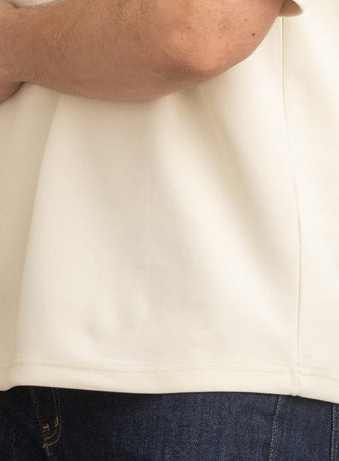 Beige Design 4017 NF-Round T-Shirt - Khotwh