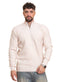 Beige Design 421 Round Pullover - Khotwh