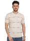 Beige Design 7 - F - Polo Neck T-Shirt - Khotwh