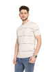 Beige Design 7 - F - Polo Neck T-Shirt - Khotwh