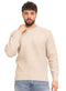 Beige - Design 7012 VIG - Round Pullover - Khotwh