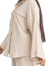 Beige-Design 7536 Suit - Khotwh