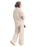 Beige-Design 7536 Suit - Khotwh