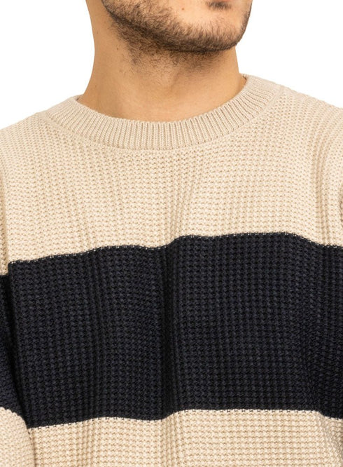 Beige - Design p2226 PF - Round Pullover - Khotwh